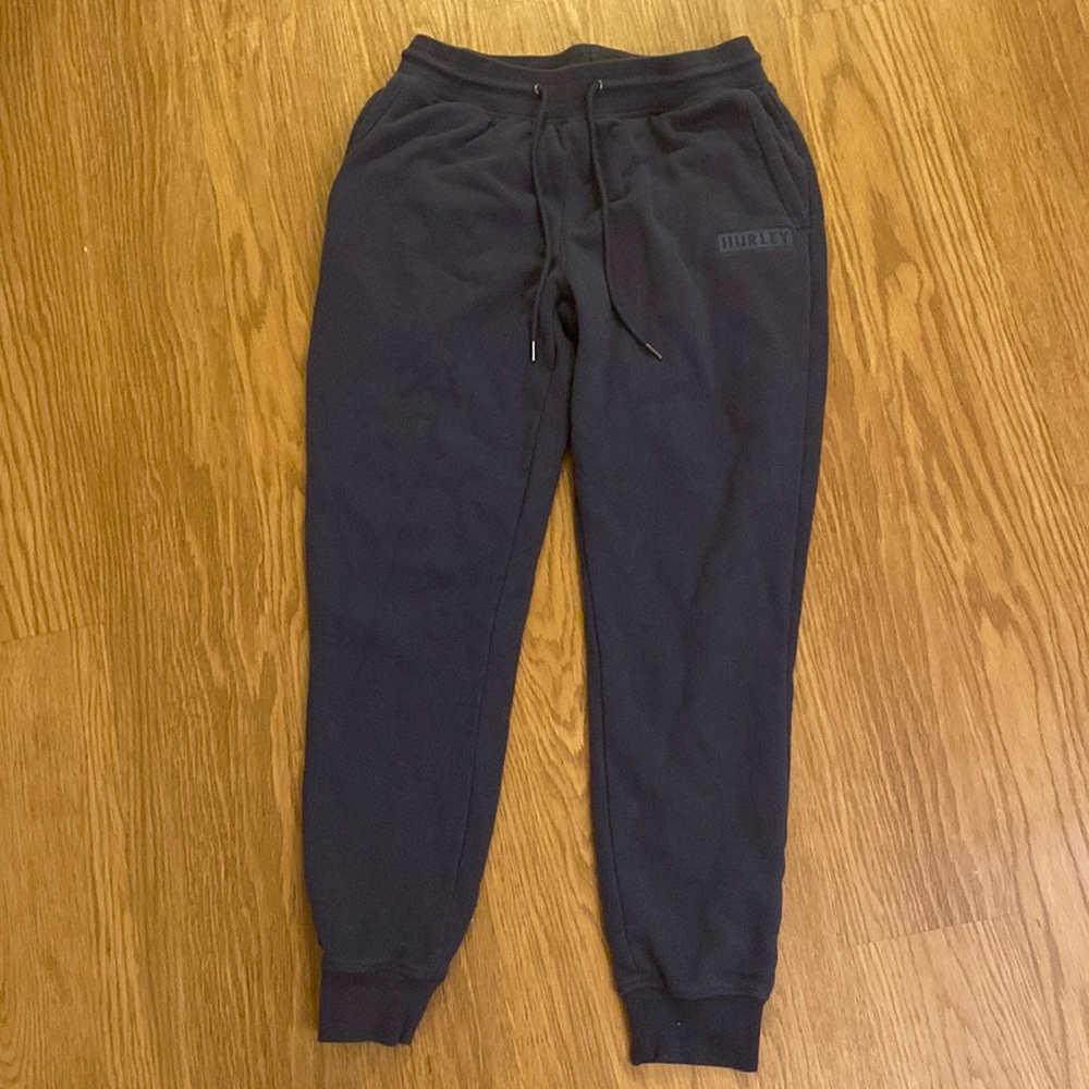 Men’s Hurley Jogger Sweatpants, Size M, Dark Blue
